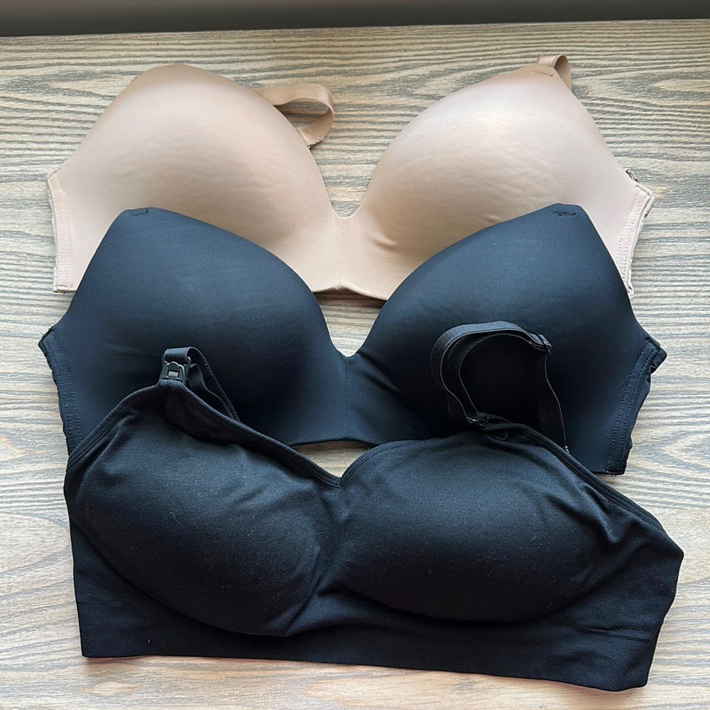 Auden nursing bras (bundle of 3)